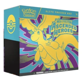 Pokémon Mega Evolution: Ascended Heroes Elite Trainer Box (ETB) (9 Pack) (ENG) (RIPPED FOIL)